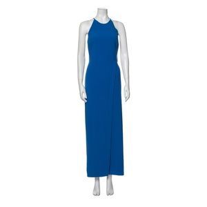 Halston Heritage Blue Gown Size 0